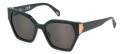 Police SPLL34 Shinny Dark Green (06WT) Sunglasses - Color Image