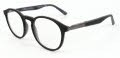 Polinelli Milano Readers P304 Black on Gray with AR Coating +2.00 Eyeglasses - Color Image
