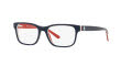 Polo Kids PP8534 Shiny Blue-White-Red (5667) Eyeglasses - Color Image
