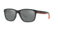 Polo PH4142 Matte Black / Silver Mirror Lens (57326G) Sunglasses - Color Image