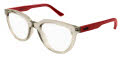 Puma PJ0067O Kids Beige-Red (004) Eyeglasses - Color Image