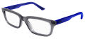 Puma PJ0068O-Kids Grey-Blue (002) Eyeglasses - Color Image