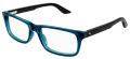 Puma PJ0009O - Kids Blue Black - Size 49 (009) Eyeglasses - Color Image