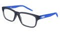 Puma PJ0046O - Kids Shiny Transparent Dark Blue - Size 51 (005) Eyeglasses - Color Image