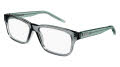 Puma PJ0046O - Kids Shiny Transparent Grey-Teal - Size 51 (006) Eyeglasses - Color Image