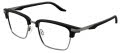 Puma PU0411O Black Gunmetal - Size 52 (002) Eyeglasses - Color Image