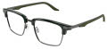 Puma PU0411O Green Gunmetal - Size 52 (003) Eyeglasses - Color Image