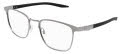 Puma PU0420O Gunmetal Silver Black - Size 53 (003) Eyeglasses - Color Image