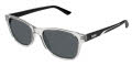 Puma PU0468S Crystal-Black / Grey Lens (004) Sunglasses - Color Image
