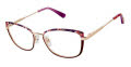 RACHEL by Rachel Roy Capable Plum Eyeglasses - Color Image