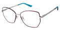 RACHEL by Rachel Roy Icon Eggplant Eyeglasses - Color Image