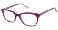RACHEL by Rachel Roy Ideal Eggplant Eyeglasses - Color Image