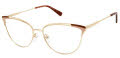 RACHEL by Rachel Roy Achieve Gold Eyeglasses - Color Image