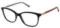RACHEL by Rachel Roy Novel Black Eyeglasses - Color Image