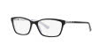 RALPH by Ralph Lauren RA7044 Black-White (1139) Eyeglasses - Color Image