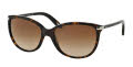 RALPH by Ralph Lauren RA5160 Dark Tortoise / Brown Gradient Lens (510/13) Sunglasses - Color Image