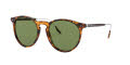 Ralph Lauren RL8181P Antique Havana / Green Lens (52494E) Sunglasses - Color Image