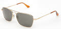 Randolph Engineering Intruder 23K Gold / SkyTec™ American Gray Lens (IR002) Sunglasses - Color Image