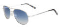 Randolph Engineering Thaden Satin Silver / SkyForce™ Slate Gradient Lens (TN001) Sunglasses - Color Image