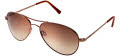 Randolph Engineering Amelia 22K Chocolate Gold / SkyForce™ Cape Sand Gradient Lens (AA003) Sunglasses - Color Image