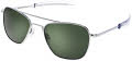 Randolph Engineering Aviator - Bayonet Temple Bright Chrome / SkyTec™ AGX Polarized Lens (AF079) Sunglasses - Color Image