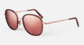 Randolph Engineering Elinor Fusion 22k Rose Gold / SkyForce™ Polarized Rose Gold Lens (EI009) Sunglasses - Color Image
