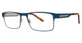 Randy Jackson RJ 1078 Blue / Gunmetal (300) Eyeglasses - Color Image