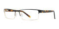 Randy Jackson RJ 1929 Black / Gold (235) Eyeglasses - Color Image