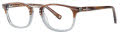Randy Jackson RJ Limited Edition X120 Driftwood Fade (033) Eyeglasses - Color Image