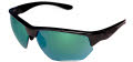 Ranger Performance Eyewear Phoenix Gloss Black / Glacier Green Polarized Lens (PX007) Sunglasses - Color Image