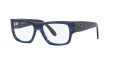 Ray-Ban RB5487 Striped Blue (8053) Eyeglasses - Color Image