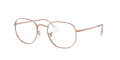 Ray-Ban RB6448 Shiny Rose Gold (3094) Eyeglasses - Color Image