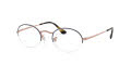 Ray-Ban RB6547 Top Blue On Matte Copper (3035) Eyeglasses - Color Image