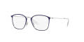 Ray-Ban Junior RY1056 Silver On Blue (4080) Eyeglasses - Color Image