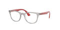 Ray-Ban Junior RY1601 Transparent Grey (3812) Eyeglasses - Color Image