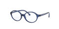 Ray-Ban Junior RY1901 Transparent Blue (3834) Eyeglasses - Color Image