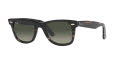 Ray-Ban RB2140 - Original Wayfarer Striped Grey / Gradient Grey Lens (136071) Sunglasses - Color Image