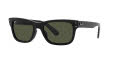 Ray-Ban RB2283 - Mr Burbank Black / Green Lens (901/31) Sunglasses - Color Image