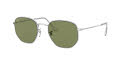 Ray-Ban RB3548 Silver / Bottle Green (91984E) Sunglasses - Color Image
