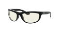 Ray-Ban RB4089 - Balorama Black / Photocromic Grey-Blue Light Filter Lens (601/BL) Sunglasses - Color Image