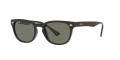 Ray-Ban RB4140 Black / Dark Green Polarized (601/58) Sunglasses - Color Image