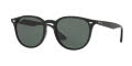 Ray-Ban RB4259F - Alternate Fit Black / Green Lens (601/71) Sunglasses - Color Image