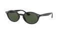 Ray-Ban RB4315 Black / Green Lens (601/71) Sunglasses - Color Image