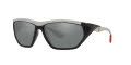 Ray-Ban RB8359M Black / Grey Mirror Silver Lens (F6626G) Sunglasses - Color Image