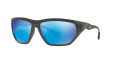 Ray-Ban RB8359M Matte Grey / Light Green Mirror Blue Lens (F66455) Sunglasses - Color Image