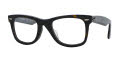 Ray-Ban RB5121F Wayfarer Alternate Fit Dark Havana (2012) Eyeglasses - Color Image