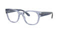 Ray-Ban RB7210 Transparent Light Violet (8204) Eyeglasses - Color Image