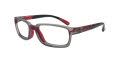 Rec Specs Liberty Sport Z8-Y50 Semi-Crystal Black Red (258) Eyeglasses - Color Image