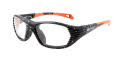 Rec Specs Liberty Sport MAXX Air Spotted Matte Black Orange (235) Eyeglasses - Color Image