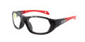Rec Specs Liberty Sport MAXX Air Shiny Black Speckled Red (265) Eyeglasses - Color Image